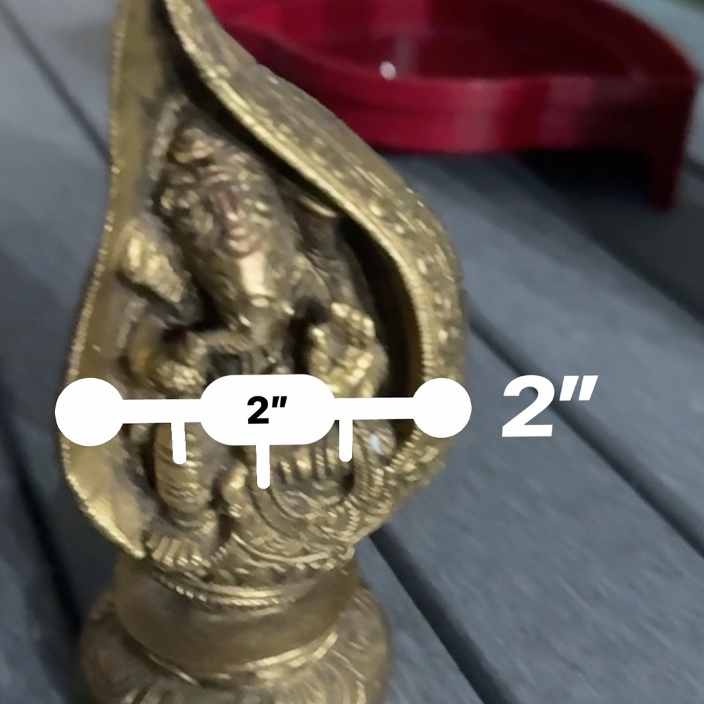 Gold-Toned Decorative Figurine